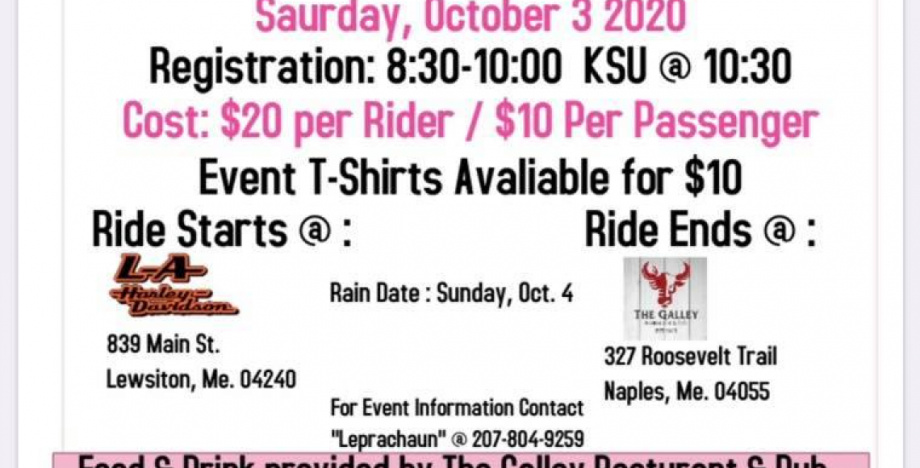 2nd ANNUAL BIKERS FOR BOOBIES