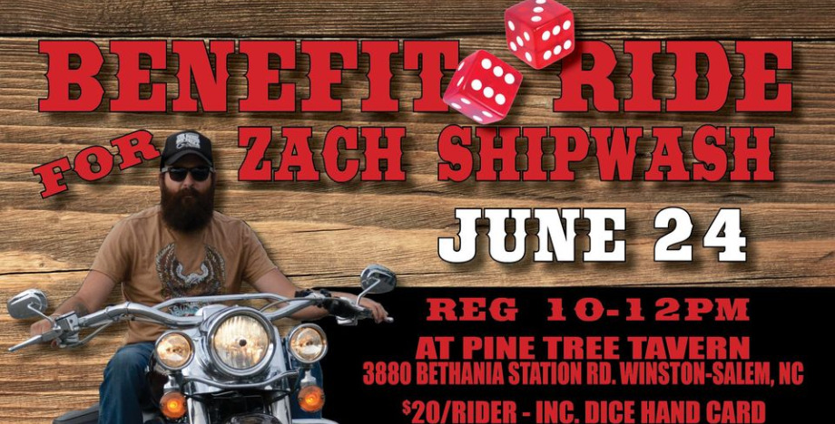Benefit Ride For Zach Shipwash