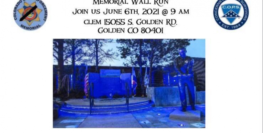 Thin Blue Line Memorial Wall Run Tbl Sentinels Mother Chapter 7008