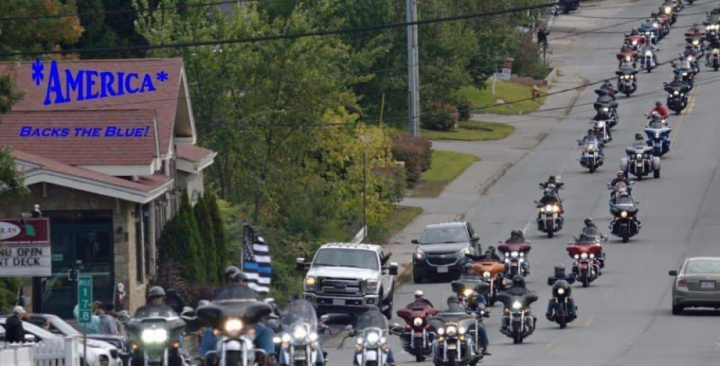 2nd Annual  America Backs The Blue motorcycle run