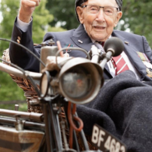Captain Sir Tom Moore memorial ride