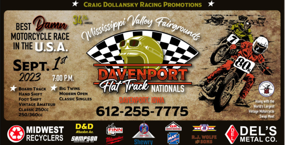 DAVENPORT FLAT TRACK NATIONALS