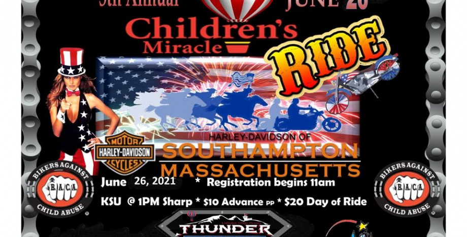 Childrens Miracle Ride 2021