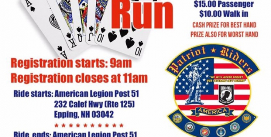 Patriot Riders Poker Run