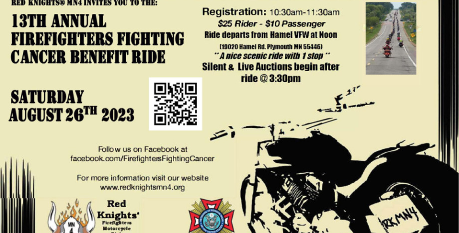 RKMN4's 13th Annual Firefighters Fighting Cancer Benefit Ride