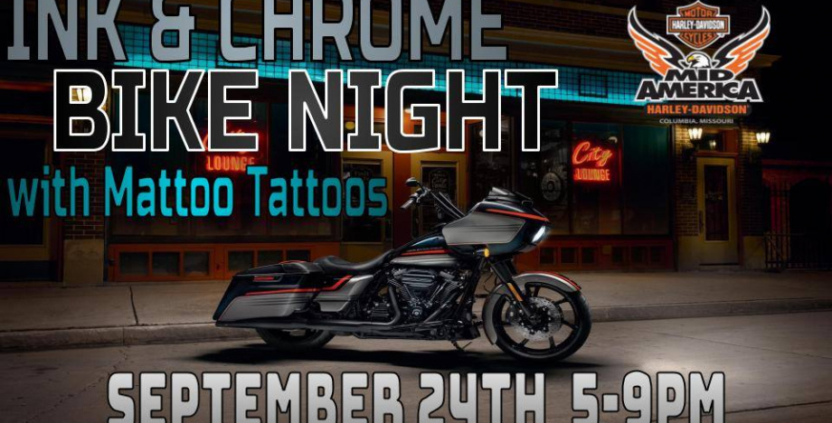 Ink and Chrome Bike Night