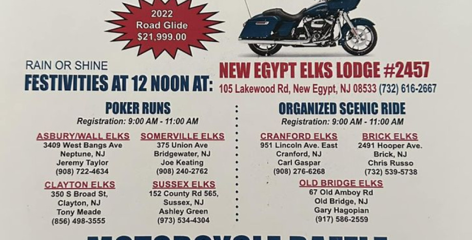 NJ Elks 24th Annual Miracle Run