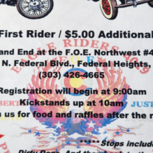 Robert Espinoza's Chaplains Cancer Awareness Poker Run