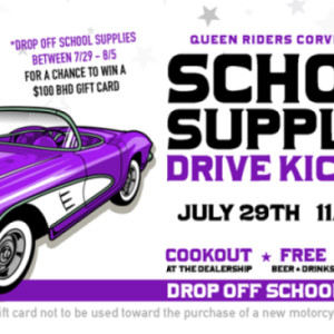 School Supplies Drive Kick-Off