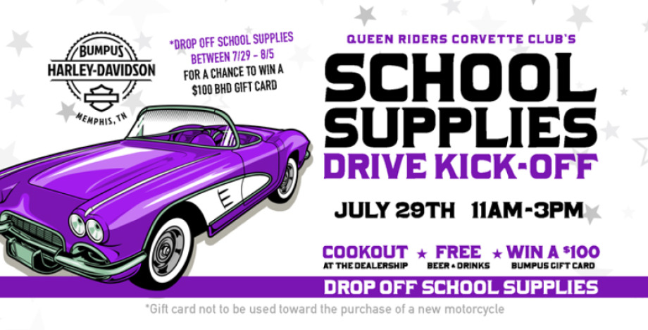 School Supplies Drive Kick-Off