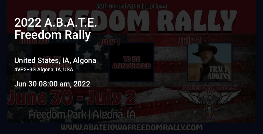 2022 A.B.A.T.E. Freedom Rally