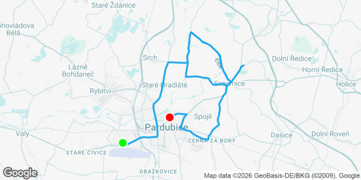 Route map preview