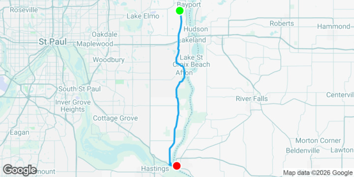 Route map preview