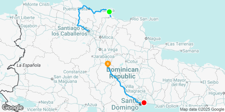 Cabarete-Santiago-Santo Domingo