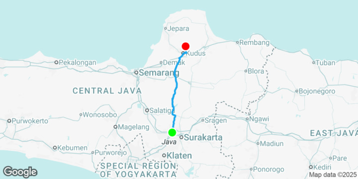 Jawa Tengah Ride 120 km