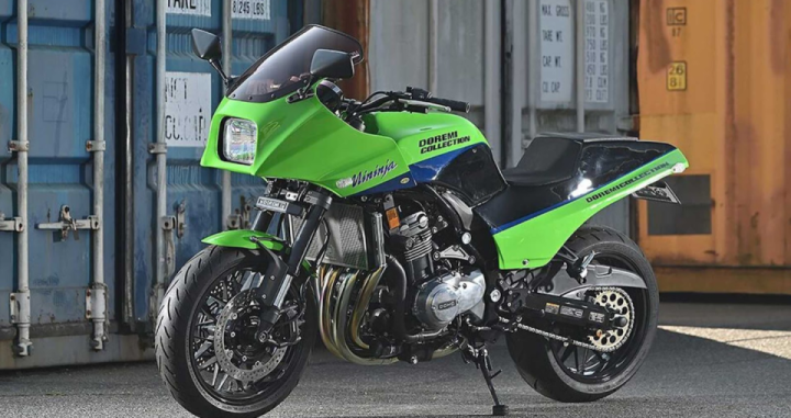 All new Kawasaki Z900RS with Doremi's 80's-inspired kit upgrade it now.