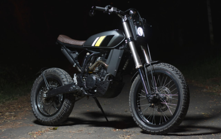 YAMAHA WR250 STREET TRACKER BY ACE CUSTOM SHOP