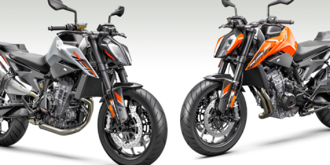 The new 790 Duke will be launched in France in January 2023 by KTM.