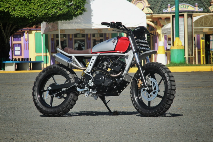 YAMAHA FZ16 SCRAMBLER BY IRON MACCHINA CUSTOMS