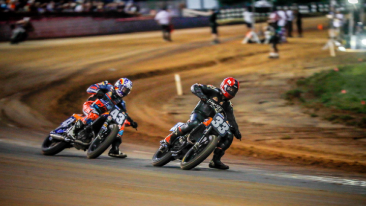 Harley-Davidson Snags Top Podium Flat Track Finish