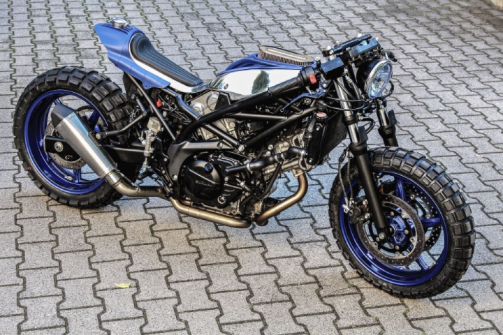 Suzuki SV650 Little Bastard custom bike by Krautmotors