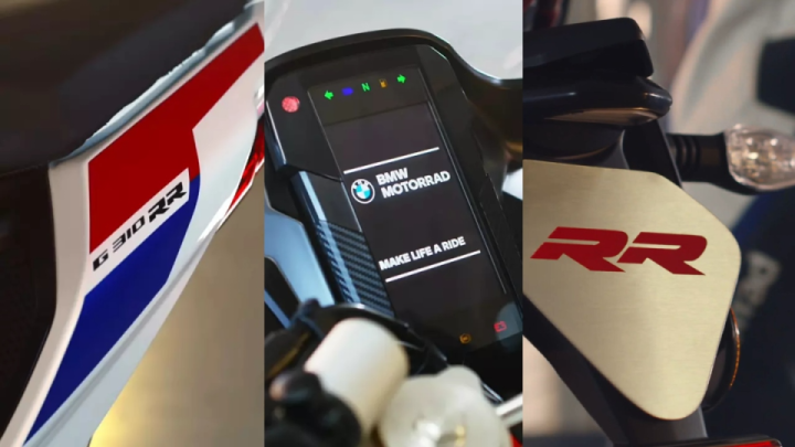 Upcoming BMW G 310 RR Instrument Cluster And Decals Leaks In New Teaser