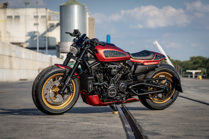 Harley-Davidson Sportster SPS 1250 Looks Like That Firefighting Tank, Only on Two Wheels
