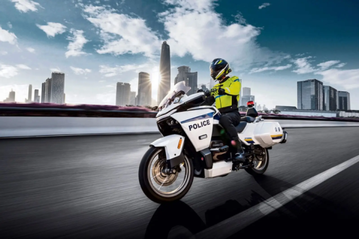 CFMOTO 300GT-E ELECTRIC POLICE BIKE UNVEILED