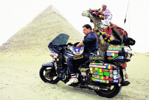 An epic motorcycle journey around the world