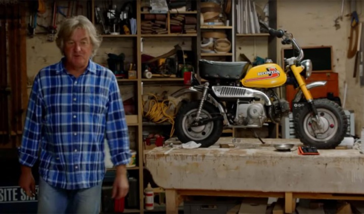 James May rebuild a Honda Z50 Monkey