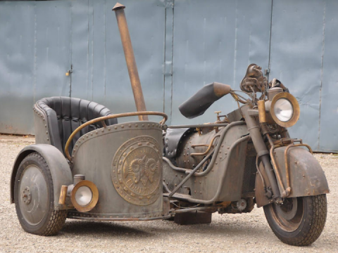 Steampunk 1981 Honda GL1100 Gold Wing