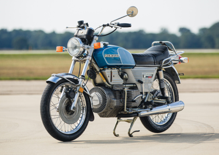 The Rare Hercules W2000 – A Production-Built Rotary Powered Motorcycle
