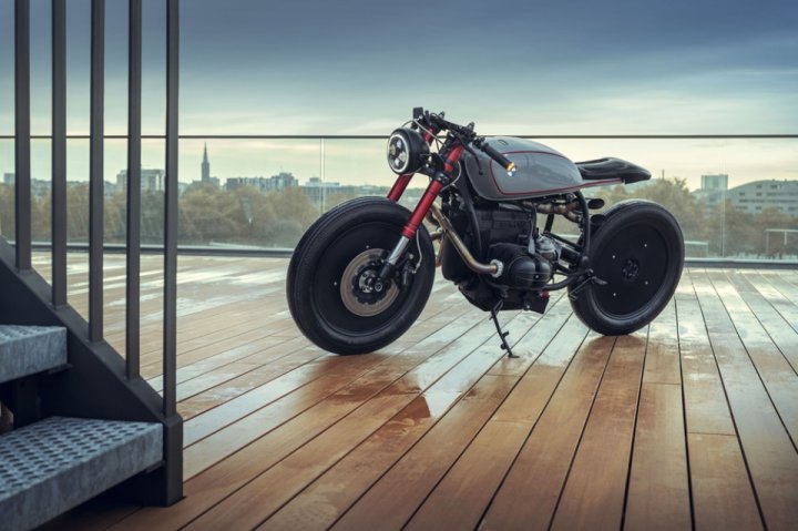 A BMW R80RT cafe racer by Moto Adonis