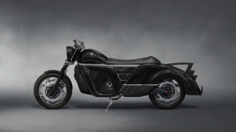 The First Twin-Hub Electric Motorcycle