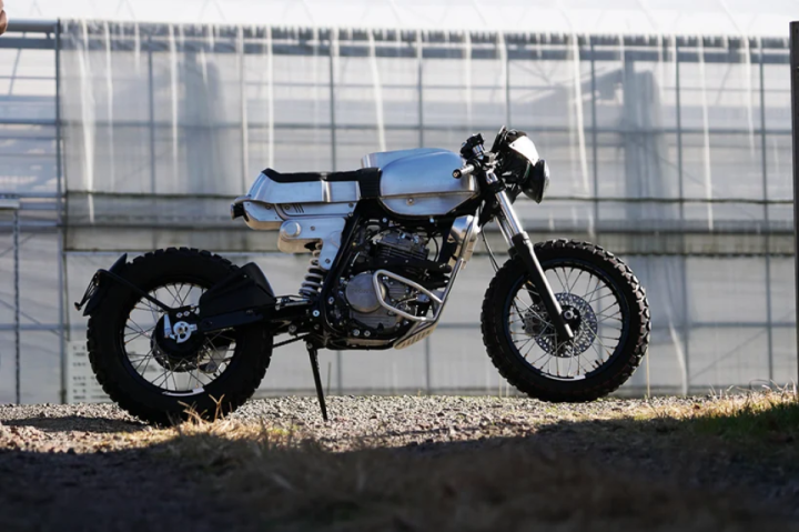 Honda XLR250R custom café racer by Ask motorcycle