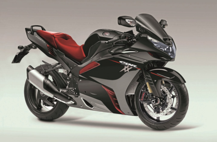 The new concept of the famous Honda CBR1100XX Super Blackbird