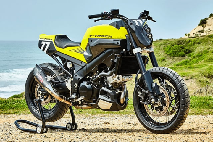 Suzuki V-Track 1000 Racer by Mellow Motorcycles