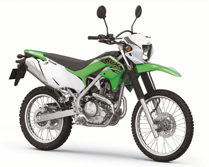 Kawasaki KLX230 Dual Sports With ABS. Photo courtesy of Ultimate Motorcycling.