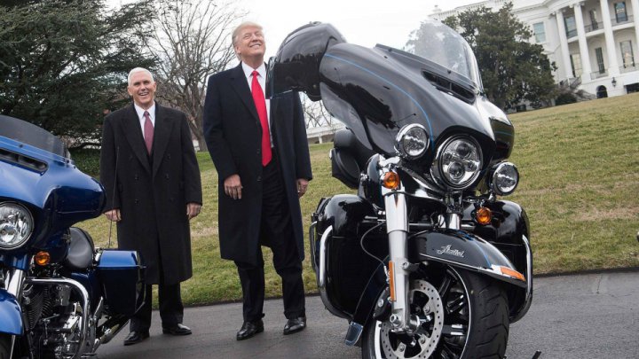 U.S. Secret Service ordered Harley-Davidson motorcycle despite Trump’s boycott
