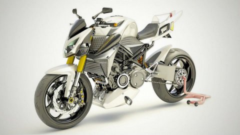 Hybrid rotary motorcycle