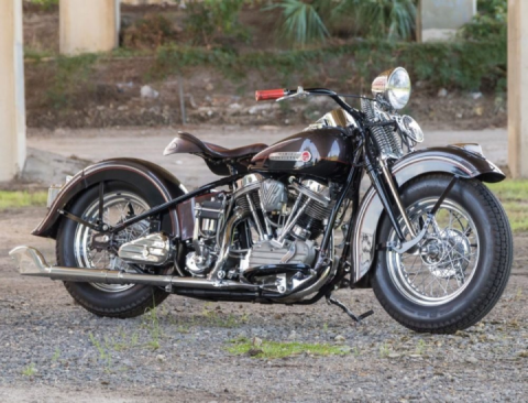 Custom Harley Davidson Panhead 1948 by Alleyway Kustoms