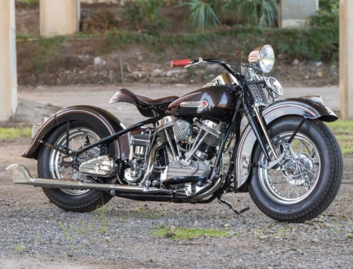 Harley Davidson Panhead 1953