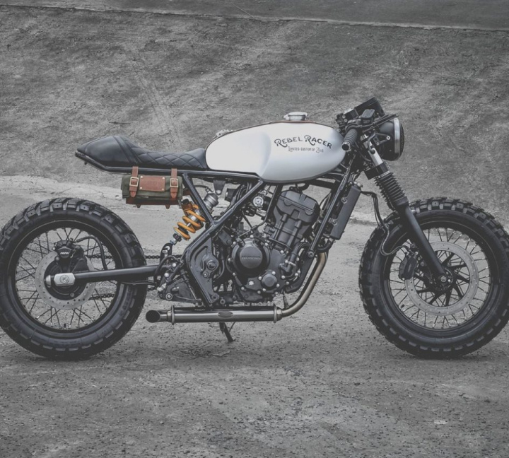 Honda Rebel 300 Cafe Racer By Zeus Custom