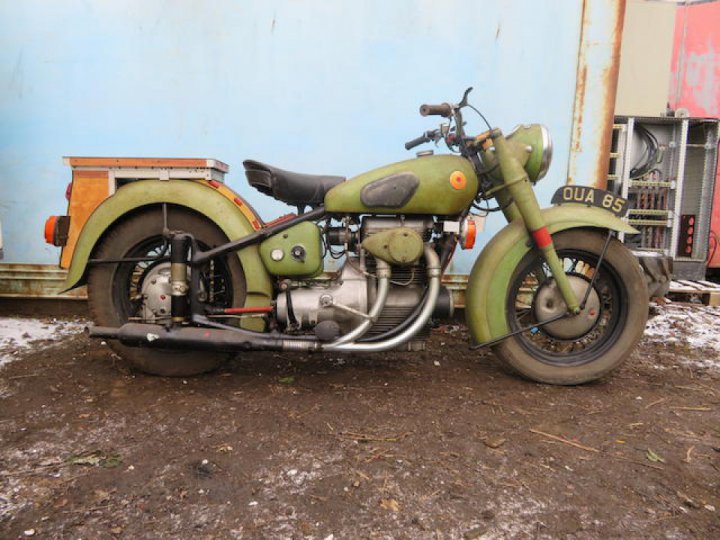 Rare motorcycles will be sold at Britain auction