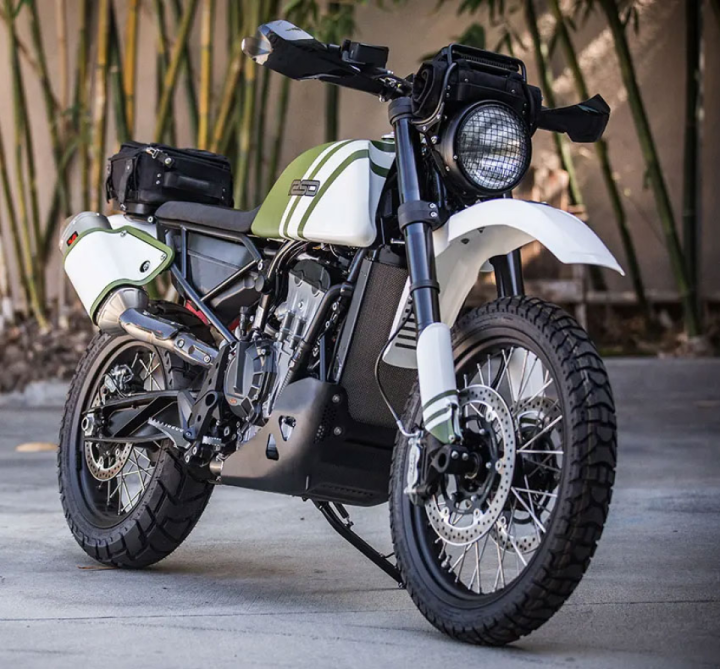 KTM 790 Adventure Into a Retro Classic by Roland Sands