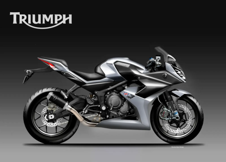 TRIUMPH TRIDENT 660 RR RENDER BY OBERDAN BEZZI