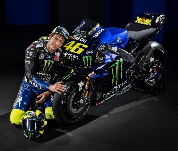 Yamaha Unveils A New 2019 Bike For Valentino Rossi