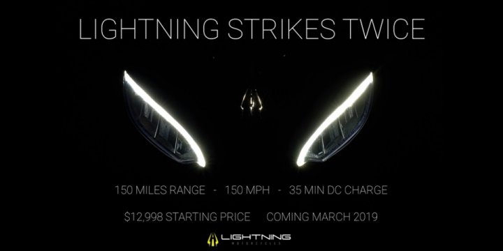 Lightning Strike teases new electric bike