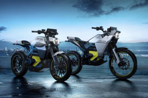 Can-Am Returns To Two-Wheels With The Pulse And Origin Electric Motorcycle