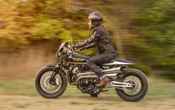 The Brough Superior Pendine Sand Racer – a modern retro motorcycle